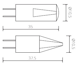 G4 LED COB SILICONE - DIMMABLE